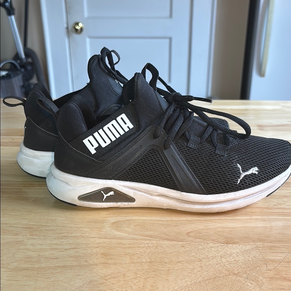 Puma Black Athletic Sneakers